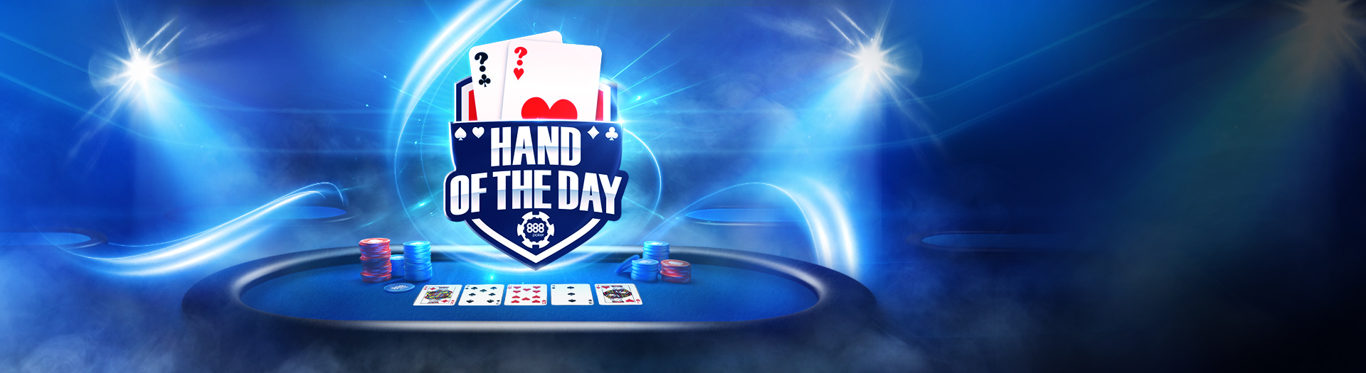 888 poker hand of the day